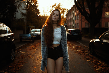 Valerie Kraus Street graphy, valerie-kraus, girls, model HD wallpaper
