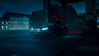Black, Light, Rolls Royce, Badge, Ghost, Car, 2022, Cars HD wallpaper