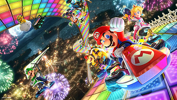 Mario Kart, Switch gaming , Nintendo's finest, Gaming immersion HD wallpaper