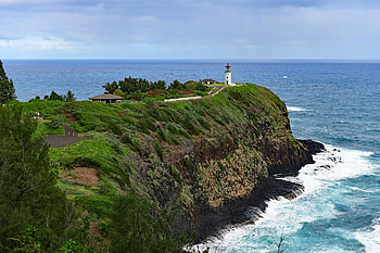 Nature, Sea, Rocks, Cliff, Lighthouse, Surf HD wallpaper