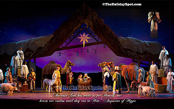 A beautiful christmas depicting the birth Of Jesus. HD wallpaper