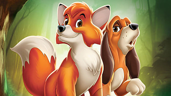 The Fox and the Hound, Full movie online, Heartwarming story, Plex HD wallpaper