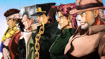 Anime boys, Jojo's bizarre adventure, anime HD wallpaper