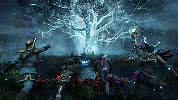 Mystical Tree Encounter, video game, New World HD wallpaper