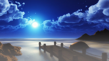 Moon Moment, moon, nature, sky HD wallpaper