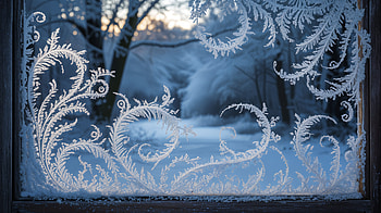 Frost Patterns, frost, window, winter HD wallpaper