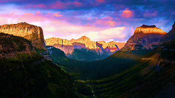 Beautiful evening in the Rockies, sunset, usa, colors, clouds, colorado, sky HD wallpaper