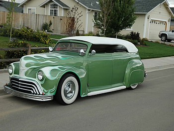 Green Hotrod, hotrod, green HD wallpaper