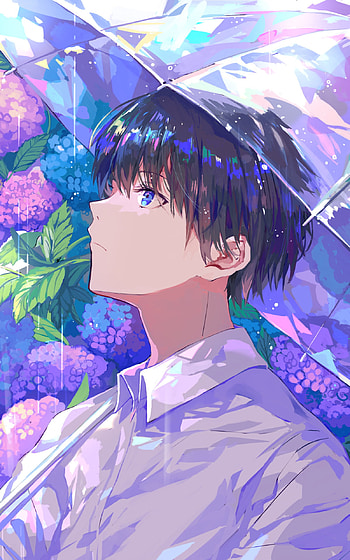 Hydrangea Gaze — Anime Boy , Anime, boy, anime boy HD phone wallpaper