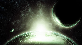 Planets, Universe, Stars, Shine, Light, Galaxy HD wallpaper