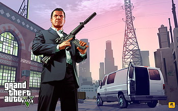 Grand Theft Auto V, Grand Theft Auto, Video Game, Michael De Santa HD wallpaper