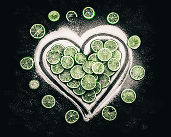 Fruits, Food, Citrus, Heart, Limes HD wallpaper
