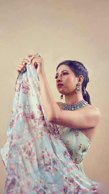 Manvitha Kamath, kannada actress HD phone wallpaper