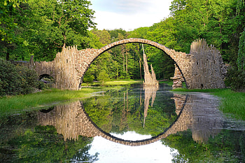 man made, Devil's Bridge HD wallpaper