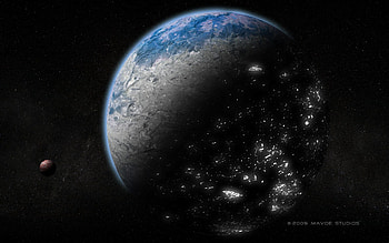 Universe, Night, Land, Earth, Day, Progress, Urbanization HD wallpaper
