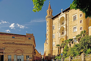 Urbino, Blu Arena Hotel, Italy, Historic city HD wallpaper