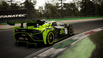 Lamborghini Huracan Super Trofeo Evo2 Lamborghini Esports 2022 17 Cars HD wallpaper