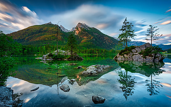 Greenery, Nature, , Lake, Mountain, Reflection, Lakes HD wallpaper