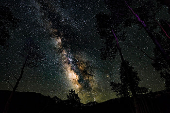 Universe, Stars, Night, Starry Sky HD wallpaper