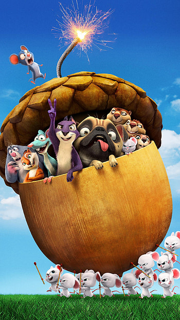 The Nut Job 2: Nutty by Nature (2022) movie HD phone wallpaper
