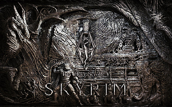 Elder Scrolls vs Skyrim, sword, silver, metal, warrior HD wallpaper