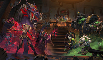 Mean Streets of Gadgetzan, Hearthstone HD wallpaper