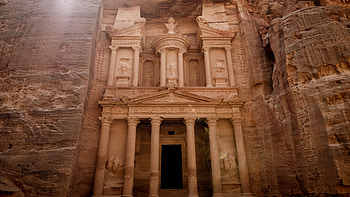 Petra , Majestic scenery, Inspiring backdrop, Natural wonders HD wallpaper