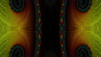 Trippy Psychedelic Fractal, trippy, psychedelic, aesthetic, Abstract, fractal HD wallpaper