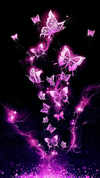 Jucieli on Butterflay . Purple butterfly , Butterfly background, Love background, Pretty Cute HD phone wallpaper