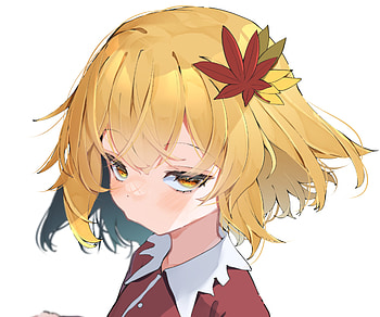 Aki Shizuha, Shizuha Aki, Anime, Touhou HD wallpaper