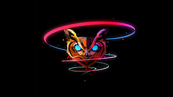 Owl Abstract Art, owl, abstract, artist, artwork, digital-art, deviantart HD wallpaper