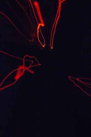 Dark, Lines, Darkness, Glow, Threads, Thread, Plasma HD phone wallpaper