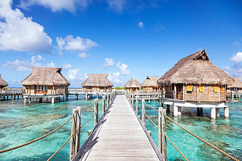 Travels, Bungalow, Philippines, Overwater Bungalow HD wallpaper