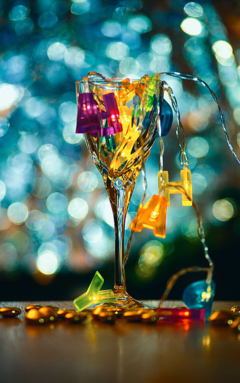 Miscellanea, Miscellaneous, Multicolored, Motley, Blur, Smooth, Garland, Letters HD phone wallpaper