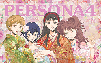 Persona 4 Girls, Rise, Persona, Anime, Kimonos, Naoto, Chie, Anime Girls, Yukiko, Persona4 HD wallpaper