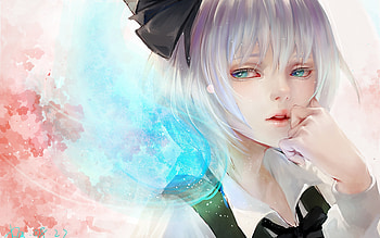 Girl, frumusete, soft, beauty, hand, kamachi kamachi ko, anime, face, luminos, manga HD wallpaper
