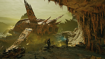 Exodus (2027) Video Game — : Forsaken Wreckage, Exodus (2027 Video Game) HD wallpaper