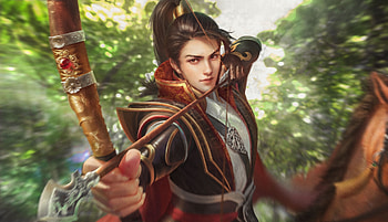 Archer, janusl, a cher, fantasy, man HD wallpaper