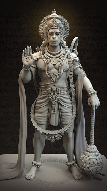Lord hanuman stachu HD phone wallpaper