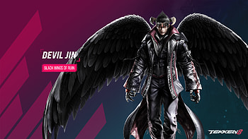 Tekken 8 Devil Jin – Fiery Gaming Background, video game, Tekken 8, Devil Jin (Tekken) HD wallpaper