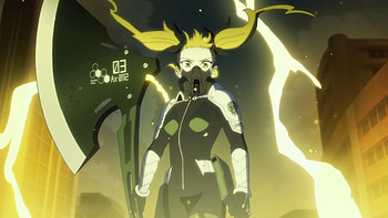 Kikoru Shinomiya in Action - Kaiju No. 8 Anime, Anime, Kaiju No. 8, Kikoru Shinomiya HD wallpaper