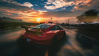 Porsche Forza Horizon Game, forza-horizon-4, games, cars, porsche, behance HD wallpaper