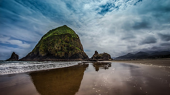 Sea Beach Stones 2, sea, beach, stones, nature HD wallpaper