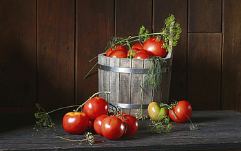 Tomatoes, vegetable, graphy, food HD wallpaper