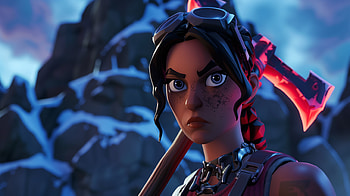 Fortnite Battle Royale - Intense Gamer Character, video game, Fortnite, Fortnite Battle Royale HD wallpaper