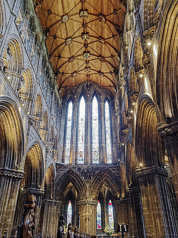 Gothic Style, Glasgow Cathedral, Scotland HD phone wallpaper