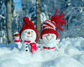 Christmas Snowman Motif, Winter, Motif, Christmas, Snowman HD wallpaper
