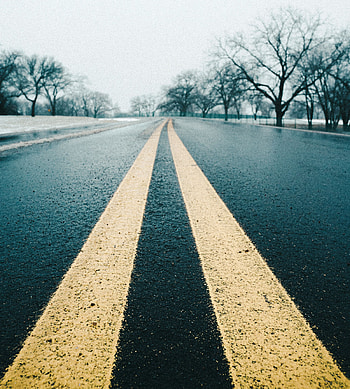 Nature, Road, Markup, Asphalt, Lines HD phone wallpaper