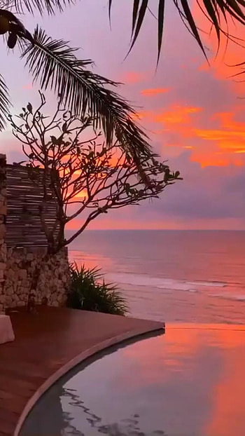 A normal evening in Bali, Aesthetics guide, Tranquil vibes, Memorable experiences HD phone wallpaper