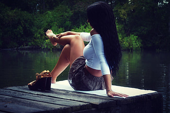 Girl Outdoor Model, outdoor, girls, model HD wallpaper